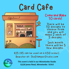 Load image into Gallery viewer, November Card Cafe - In Person
