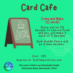 December 2024 Card Cafe - In Person