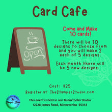 Load image into Gallery viewer, July Card Cafe - In Person
