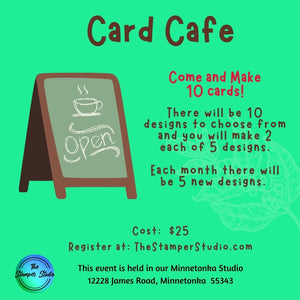 May Card Cafe - In Person