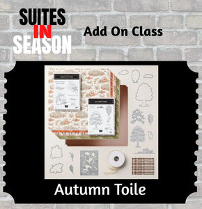Autumn Toile Add-on Class