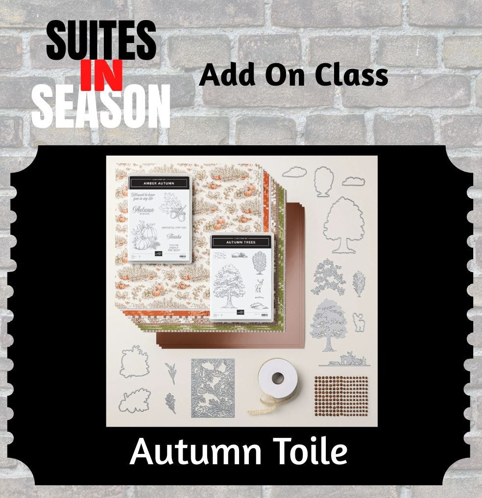 Autumn Toile Add-on Class