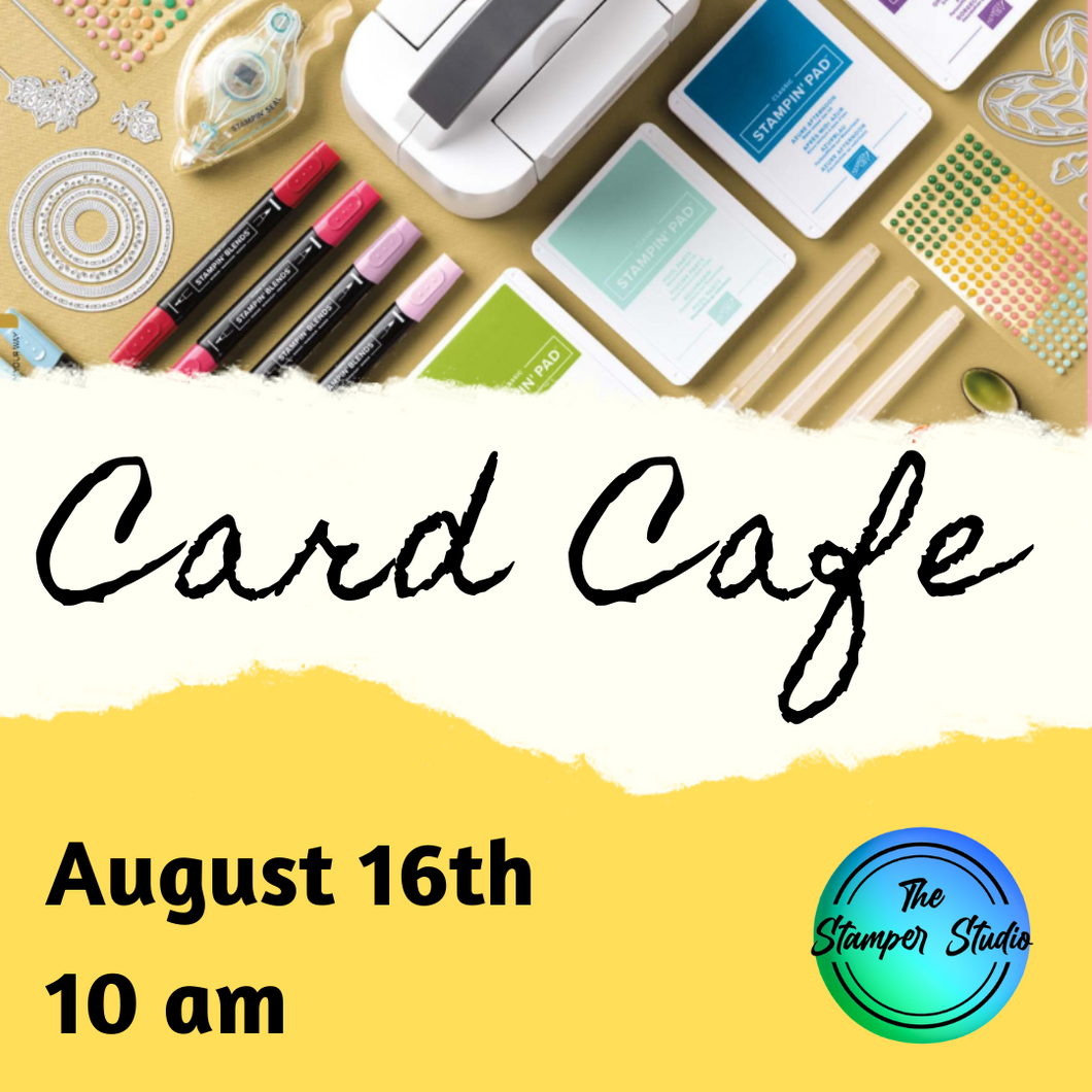 August 2025 Card Cafe