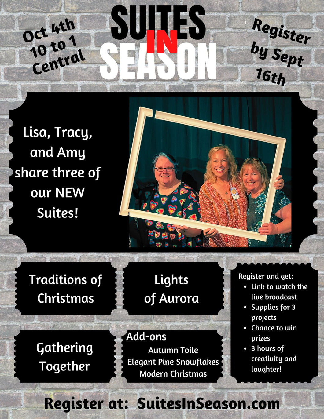 Suites in Season Event Registration 2025